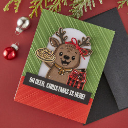 Simon Hurley Create Photopolymer Stamps 6x9 Christmas Hugs