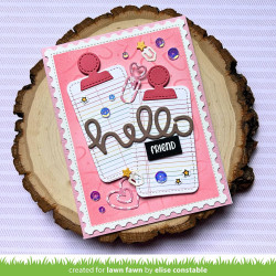 LAWN FAWN Paper Clips Stand-Alone Lawn Cuts Dies