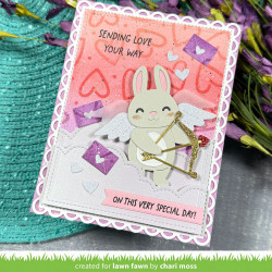 LAWN FAWN Build-A-Critter Valentine Accessories Stand-Alone Lawn Cuts Dies