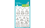 LAWN FAWN A Mole Lot Of Love Clear Stamps