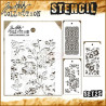 Tim Holtz Mini Layered Stencil Set 25