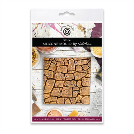 Cosmic Shimmer Silicone Moulds Stone by Katy Sue