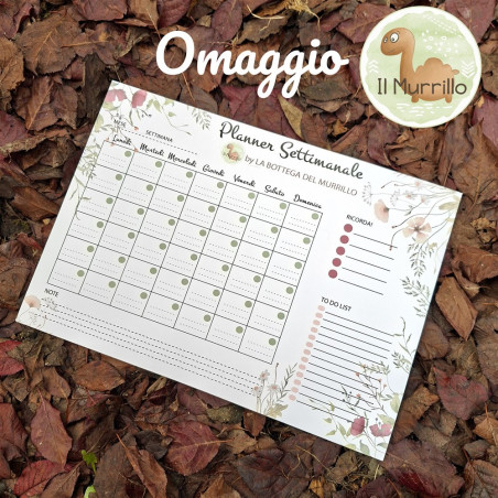 OMAGGIO PLANNER SETTIMANALE - min ordine 45euro