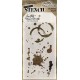 Tim Holtz Layered Stencil Splatters