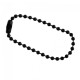 6 Catenelle NERE con Connettori 10cm