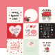 Carta Bella Be Mine Paper Pad 30x30cm