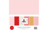 Carta Bella Be Mine Coordinating Solids Paper Pack 30x30cm