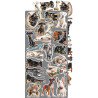 Craft o' Clock Creative Extras Set 04 - Dogs 15,75x30,5cm