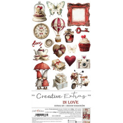 Craft o' Clock Creative Extras Set MIX 01 - Spring In Love 15,75x30,5cm