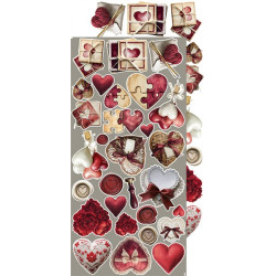 Craft o' Clock Creative Extras Set MIX 01 - Spring In Love 15,75x30,5cm