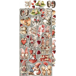 Craft o' Clock Creative Extras Set MIX 01 - Spring In Love 15,75x30,5cm