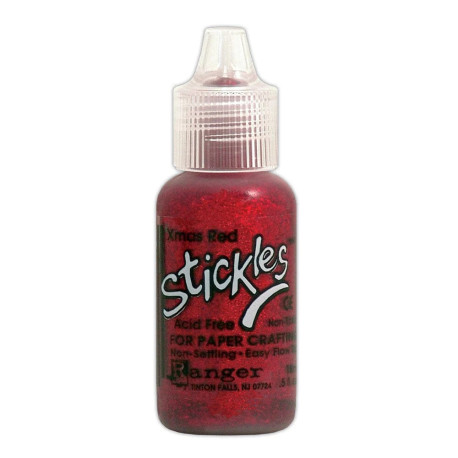 Ranger Stickles Glitter Glue Christmas Red