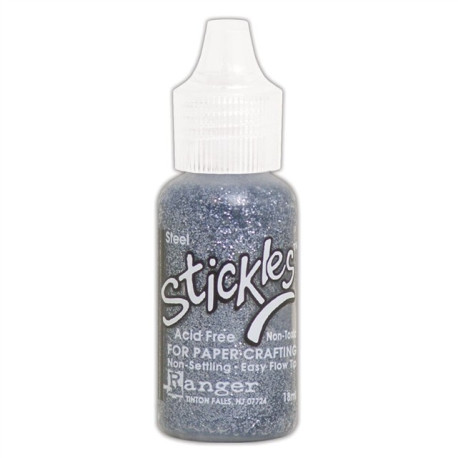 Ranger Stickles Glitter Glue Steel