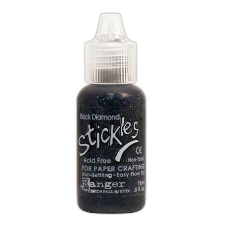 Ranger Stickles Glitter Glue Black Diamond