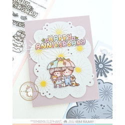 Mama Elephant ANNIVERSARY CELEBRATION Clear Stamp