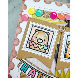 Mama Elephant LIL BIRTHDAY DOCKET Clear Stamp