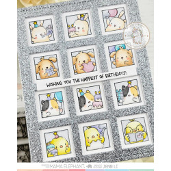 Mama Elephant LIL BIRTHDAY DOCKET Clear Stamp