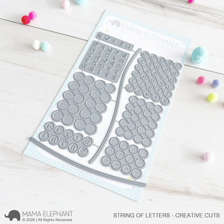 Mama Elephant String of Letters CREATIVE CUTS