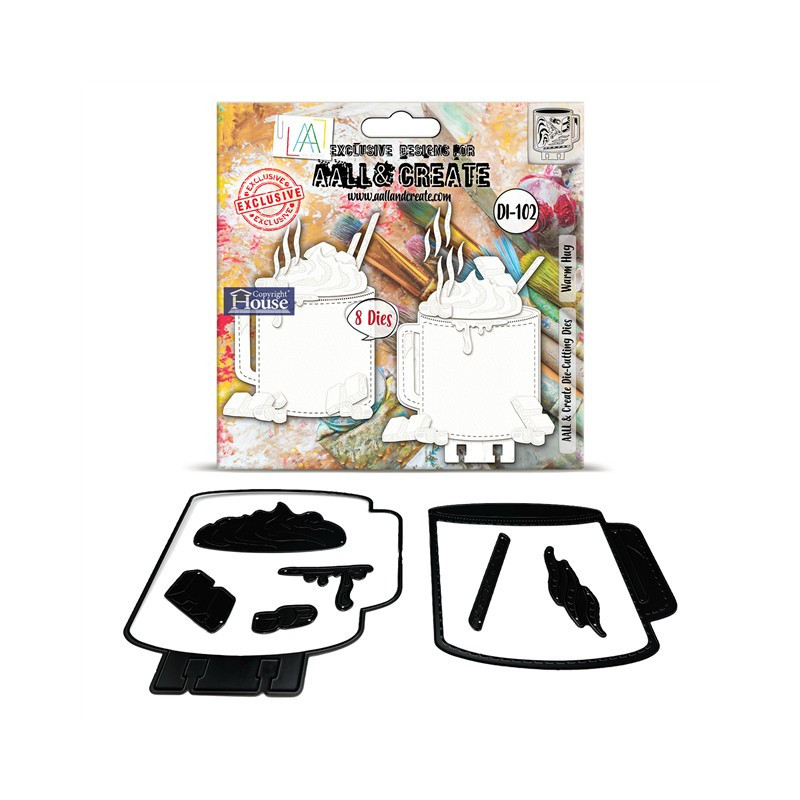 Aall&Create Cutting Dies Warm Hug 102
