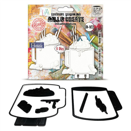Aall&Create Cutting Dies Warm Hug 102