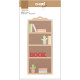 Fustelle Cut-Mi 88657-CML-D Libreria 1 Bookshelf