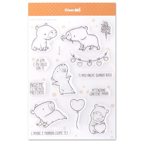 Timbro Clear-Mi 2709-CLEM-E Capy vibes