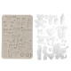 Stamperia Baby Silicon Mould A5 Accessories