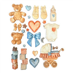 Stamperia Baby Silicon Mould A5 Accessories