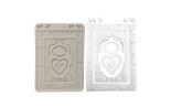 Stamperia Baby Silicon Mould A5 Frames and Hearts