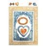 Stamperia Baby Silicon Mould A5 Frames and Hearts