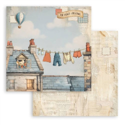 Stamperia Family Paper Pack 20x20cm