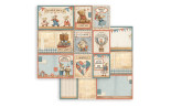 Stamperia Family Paper Sheet Assorted Cards 30x30cm