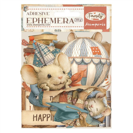 Stamperia Family Ephemera 29pz