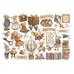 Stamperia Family Ephemera 29pz