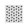 Stamperia Family Thick Stencil Heart Texture