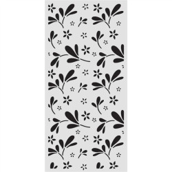 Stamperia Family Thick Stencil Big Flower Pattern