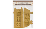 Stamperia MDF Crafty Shapes Blanks House and Mice