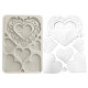 Stamperia Family Silicon Mould A5 Hearts