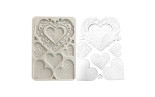 Stamperia Family Silicon Mould A5 Hearts