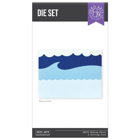 HERO ARTS Packed With Love Die Set Making Waves