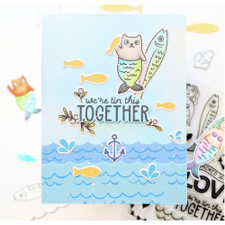 HERO ARTS Packed With Love Die Set Making Waves