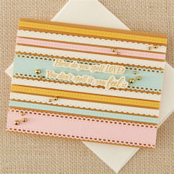 Spellbinders Say Cheese Classic Pooh Baby Etched Dies Ribbon & Trim