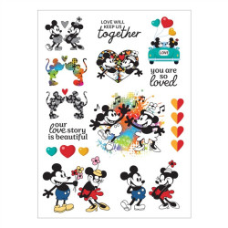 Spellbinders Classic Mouse Love Rub-Ons