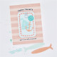 Hero Arts Packed With Love Cling Rubber Stamp Wide Stripe Bold Print