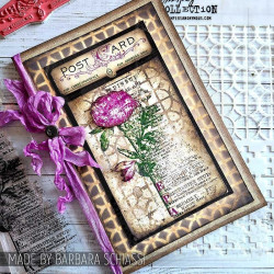 Stampers Anonymous Mixed Media 60 Tim Holtz Clear Stamp and Stencil