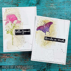 Stampers Anonymous Mixed Media 60 Tim Holtz Clear Stamp and Stencil
