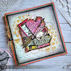 Stamper Anonymous Tim Holtz Layering Mini Stencil Set 6 3pezzi