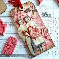 Stamper Anonymous Tim Holtz Layering Mini Stencil Set 6 3pezzi