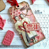 Stamper Anonymous Tim Holtz Layering Mini Stencil Set 6 3pezzi