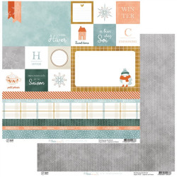 HA-PI Little Fox Etoile des Neiges Collection Kit 30x30cm